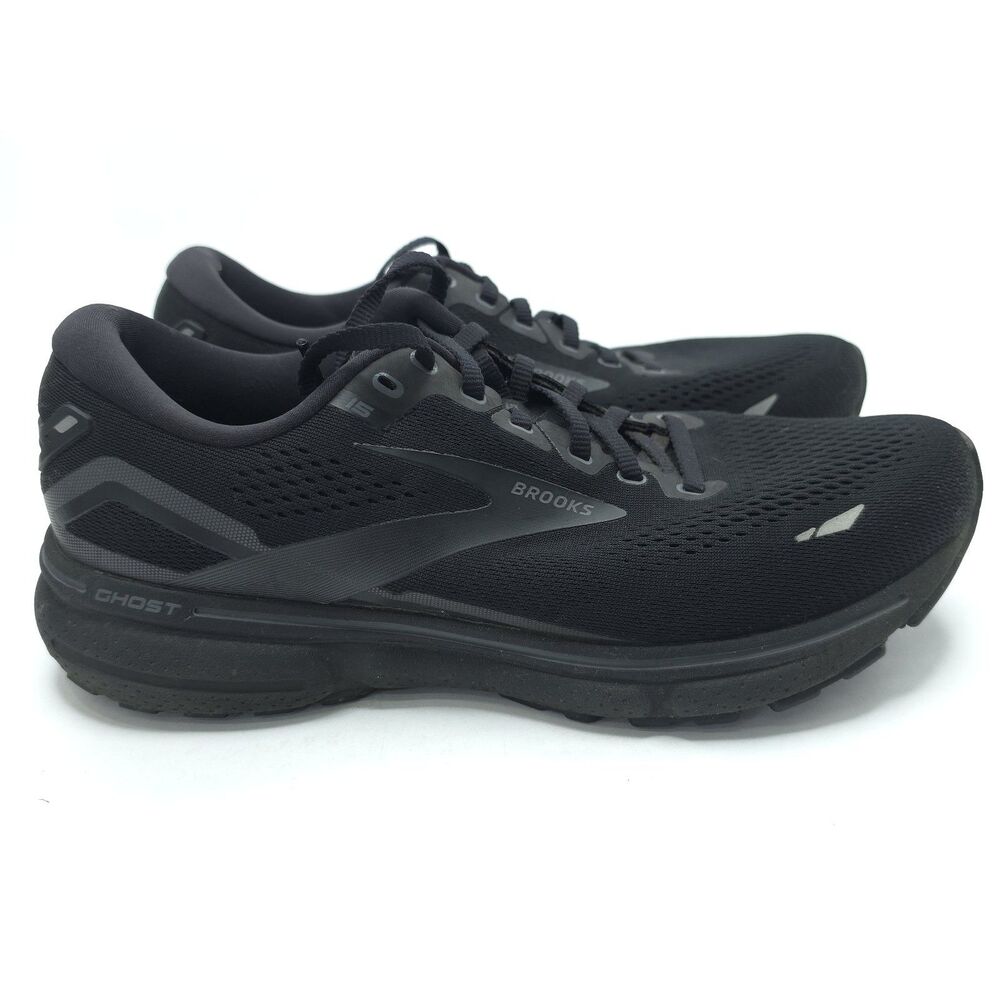Brooks Ghost 15 Women’s Size 10.5 B Wide Shoes Black Running Walking 1203801B020